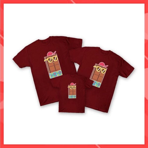 Áo gia đình CHOCOLATE BARS - Thời trang Familylove  Hàng chuẩn thương hiệu