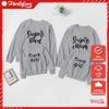 Áo Sweater Gia đình FamilyLoveCotton Nỉ da cá (Hình thật chất áo + Logo Thương hiệu) Super Dad Mom Boy Girl