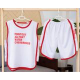 Bộ quần áo bé trai Familylove - Bộ đồ thể thao ba lỗ viền đẹp chất cotton 100% mềm mịn thoáng mát