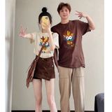 Đồ gia đình Familylove - Set áo gia đình in hình chú Rồng Loong cute chất liệu cotton 100% co giãn