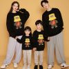 Áo sweater gia đình Familylove - Áo Sweater họa tiết gấu Forever chất liệu nỉ da cá cao cấp