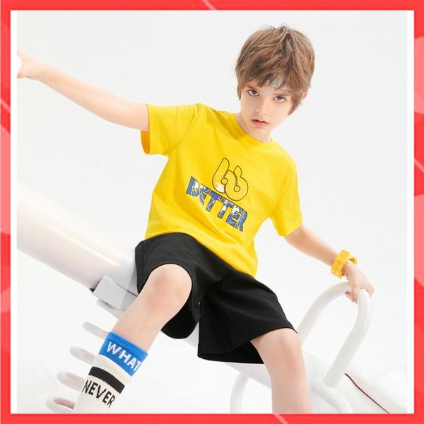 Áo thun bé trai Familylove - Áo phông bé trai họa tiết BB Better chất liệu cotton 100% co giãn mềm mịn thoáng mát