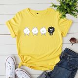Áo thun phông nam nữ form rộng Familylove - Mẫu áo Unisex 3 chú Cừu Trắng và Cừu Đen chất Cotton 100% cao cấp
