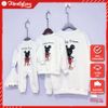 Áo Sweater Gia Đình Familylove - Áo Sweater Mickey nét vẽ 2 mặt Chất Liệu Nỉ Da Cá Cao Cấp