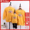 Mẫu Áo Sweater Gia Đình Familylove - Áo Sweater Cho Gia Đìnhchú Voi Precious Thương Chất Liệu Nỉ Da Cá Cao Cấp