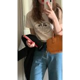Áo thun nữ áo phông nữ unisex form rộng chất 100% cotton mềm mịn thấm hút hồ hôi Familylove - Hinton&Hinton