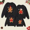 Áo Gia Đình Thu Đông Familylove -Mẫu Gia Đình Thu Đông Sweater Họa Tiết Gia Đình Bánh Quy Chất Liệu Nỉ Da Cá Cao Cấp