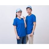 Áo thun trơn nam nữ Familylove - Áo phông Basic Tee nhiều màu chất liệu cotton 100% mềm mịn thoáng mát