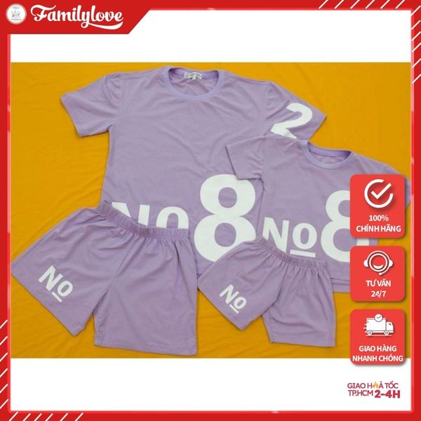 Bộ Mẹ Và Bé No.8 - Thời Trang Familylove  Hàng Chuẩn Thương Hiệu