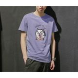 Áo thun phông nam form rộng Familylove - Mẫu áo thun nam tay lỡ Chó GUJEE chất Cotton 100% cao cấp