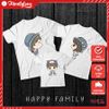 Áo Gia Đình Familylove - Mẫu Áo Gia Đình Chibi Happy Family