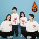 Áo sweater gia đình Familylove - Áo Sweater họa tiết gấu ADME DE CALVIC ALDV  chất liệu nỉ da cá cao cấp