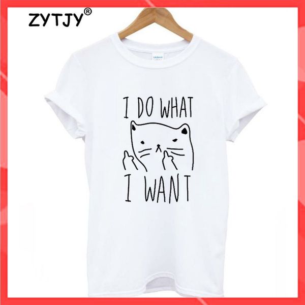 Áo thun phông nam nữ form rộng Familylove - Mẫu áo Unisex I DO What I want chất Cotton 100% cao cấp