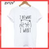 Áo thun phông nam nữ form rộng Familylove - Mẫu áo Unisex I DO What I want chất Cotton 100% cao cấp