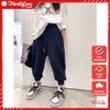 Quần Thể Thao Jogger Bé Gái Chất Nỉ Da Cá Cao Cấp Dáng Năng Động 4 Màu Familylove Kids