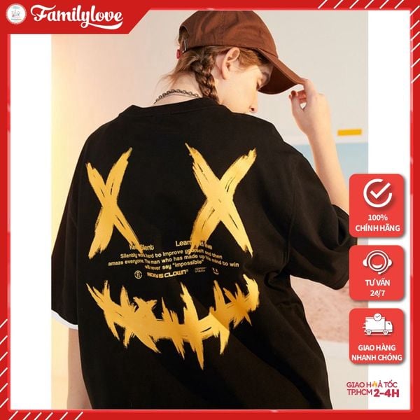 Áo Thun Nữ Tay Lỡ Phông Form Rộng Dáng Unisex - Mẫu X_x