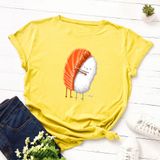 Áo thun phông nam nữ form rộng Familylove - Mẫu áo Unisex Cơm và Sushi chất Cotton 100% cao cấp
