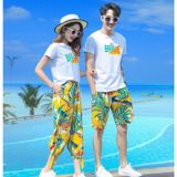 Áo gia đình Familylove - Mẫu Áo gia đình đi biển họa tiết Brave Bit đẹp Cotton 100% mát