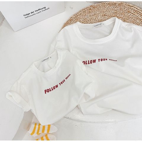 Áo gia đình Familylove - Mẫu Áo gia đình Follow Your Passion Cotton 100% cao cấp