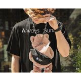 Áo thun nam form rộng chất 100% cotton mềm mịn thấm hút hồ hôi Familylove Gấu Always Sunny Hot Trend