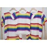 Familyove - Áo gia đình nhiều Sọc màu  - Thời trang Familylove   Hàng chuẩn thương hiệu