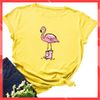 Áo thun phông nam nữ form rộng Familylove - Mẫu áo Con Cò Mang Giày 3 màu Xám Vàng Đỏ Đô Cotton 100%