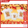 Áo thun cotton gia đình Familylove – Set gia đình Tết 2022 hình chú hổ đáng yêu