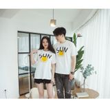 Áo gia đình Familylove - đồ gia đình chất liệu cotton 100% siêu mềm mịn họa tiết SUN dễ thương