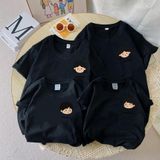 Áo gia đình Familylove - đồ gia đình họa tiết Chibi đáng yêu I Am Father,Mother,Daughter,Son chất liệu cotton 100%