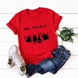 Áo Thun Phông Nam Nữ Form Rộng Familylove - Mẫu Áo Unisex Nam Nữ 4 Chú Mèo Ew, People