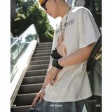 Áo thun nam form rộng chất 100% cotton mềm mịn thấm hút hồ hôi Familylove Gấu Always Sunny Hot Trend