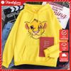 Áo Hoodie Nữ form rộng Cotton Nỉ da cá (Kèm hình thật chất áo có Logo Thương hiệu) Sư tử trong Vua Sư Tử LION KING