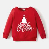 Áo Sweater Nỉ Gia Đình Cao Cấp Familylove – Set Gia Đình Sweater Noel Họa Tiết Cây Thông Merry Christmas Cute