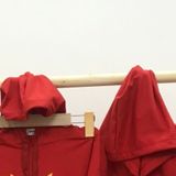 Áo Hoodie Gia Đình Familylove - Áo Hoodie Nón/Túi Love You Bắn Tim Dễ Thương Chất Liệu Nỉ Da Cá Cao Cấp