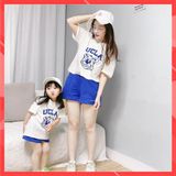 Áo gia đình Familylove - đồ gia đình Gấu UCLA dễ thương chất thun 100 cotton co giãn loại 1