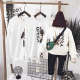 Áo Sweater Gia Đình Familylove - Mẫu Áo Sweater Family Họa Tiết Nhạc Kịch Cổ Điển Opera Chất Nỉ Da Cá Cotton 100%