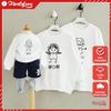 Áo Sweater Gia đình Familylove - Mẫu Áo Gia đình Sweater In Hình Gia Đình Chibi Đáng Yêu  Chất Nỉ Da Cá Cotton 100%