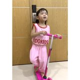 Bộ quần áo bé gái Familylove - Set áo croptop quần jogger bé gái ENDOKIDS đáng yêu năng động chất liệu cotton 100% co gi
