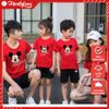 Áo gia đình Familylove - Mẫu Áo gia đình logo Mickey Mouse có chữ ký