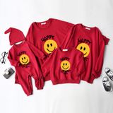 Áo Sweater nỉ gia đình cao cấp Familylove – Set họa tiết Mặc cười Smile Happy Without You dễ thương