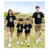 Áo gia đình Familylove - Mẫu Áo Quần cho gia đình Gấu Bear cực dễ thương chất liệu cotton 100% co giãn