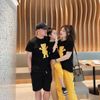 Bộ quần áo gia đình Familylove - set bộ quần áo gia đình họa tiết gấu đáng yêu chất liệu cotton 100% co giãn