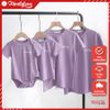 Áo gia đình Familylove - Mẫu Áo gia đình logo chữ Family đơn giản chất Cotton 100% Cao cấp