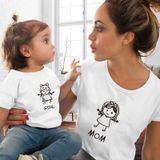 Áo gia đình Familylove -Áo gia đình Họa Tiết Chibi Đáng Yêu Dad,Mom,Girl,Boy chất liệu cotton 100% co giãn