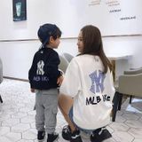 Áo Gia đình Thu Đông Familylove - Đồ Áo Gia đình Mùa Đông Sweater Logo New York Yankess MLB like Chất Nỉ Da Cá Cotton 10