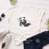 Áo thun phông nam nữ form rộng Familylove - Mẫu áo Unisex Chú Gấu Never give up - keep sleepin chất Cotton 100% cao cấp
