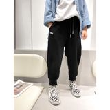 Quần Thun Cho Bé Familylove - Quần Thun Bo Gấu Jogger Nỉ Da Cá Thể Thao Năng Động Bé 4 Màu Size Đại đến 55kg