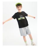 Áo thun bé trai Familylove - Áo phông bé trai họa tiết BB Better chất liệu cotton 100% co giãn mềm mịn thoáng mát