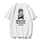 Áo Thun Phông Nam Form Rộng Familylove - Mẫu Áo Thun Nam Tay Lỡ Mario Moreno Chất Cotton 100% Cao Cấp