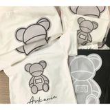 Áo Gia Đình Familylove - Set Đồ Gia Đình Họa Tiết Hình Gấu Cực Dễ Thương Chất Liệu Cotton 100% Co Giãn